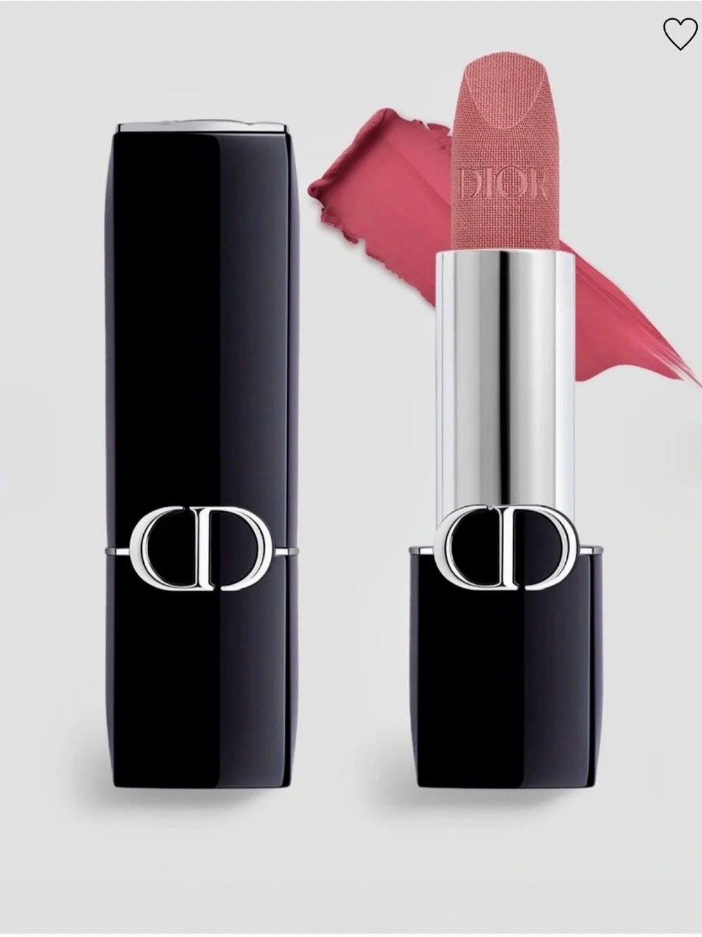 Rouge Dior Couture Colour Lipstick in shade 429 Rose Blues Velvet finish